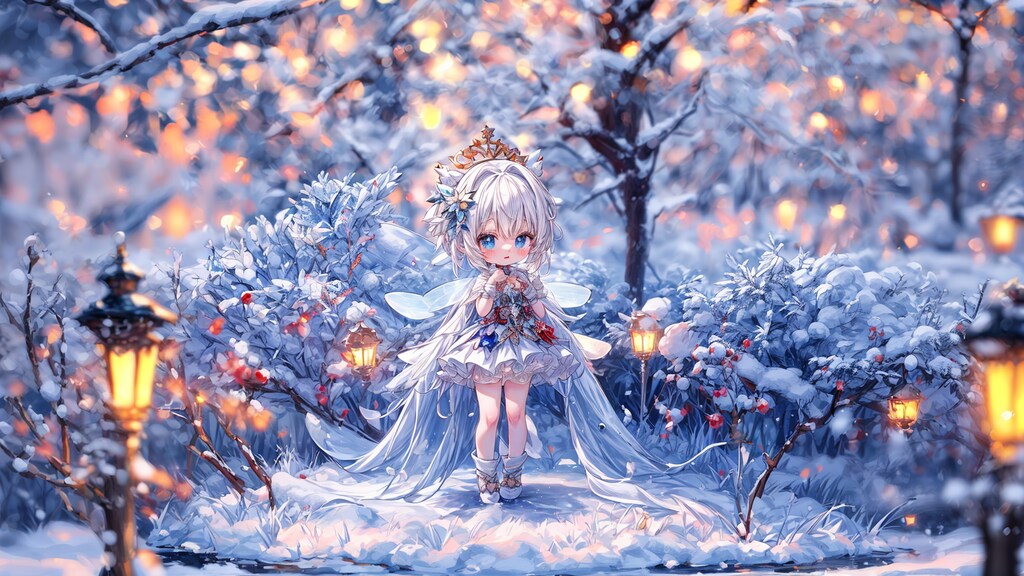 雪の妖精の日常