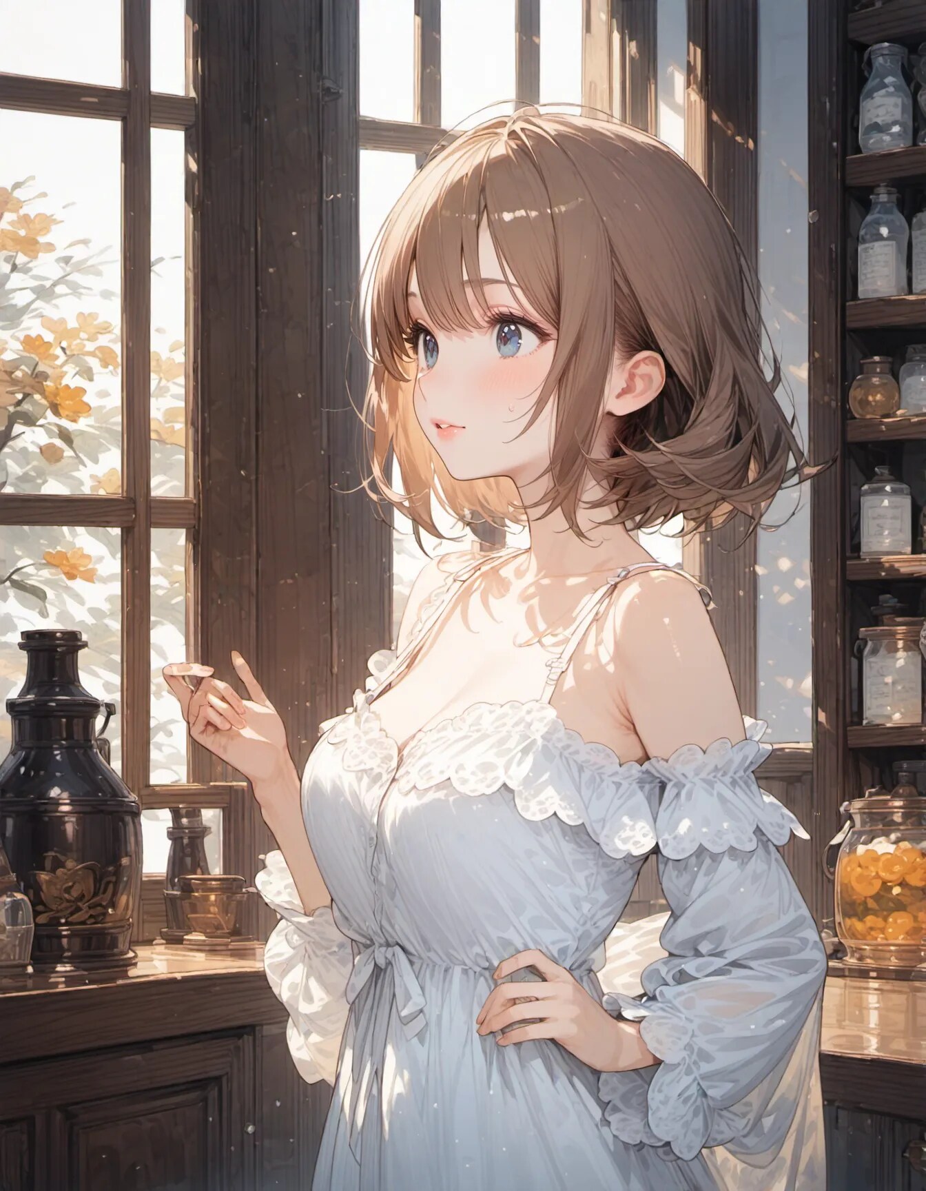 Morning Light in the Apothecary