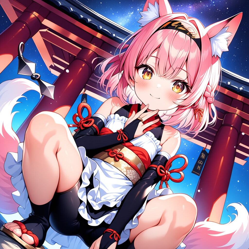 くノ一メイド狐娘・長女