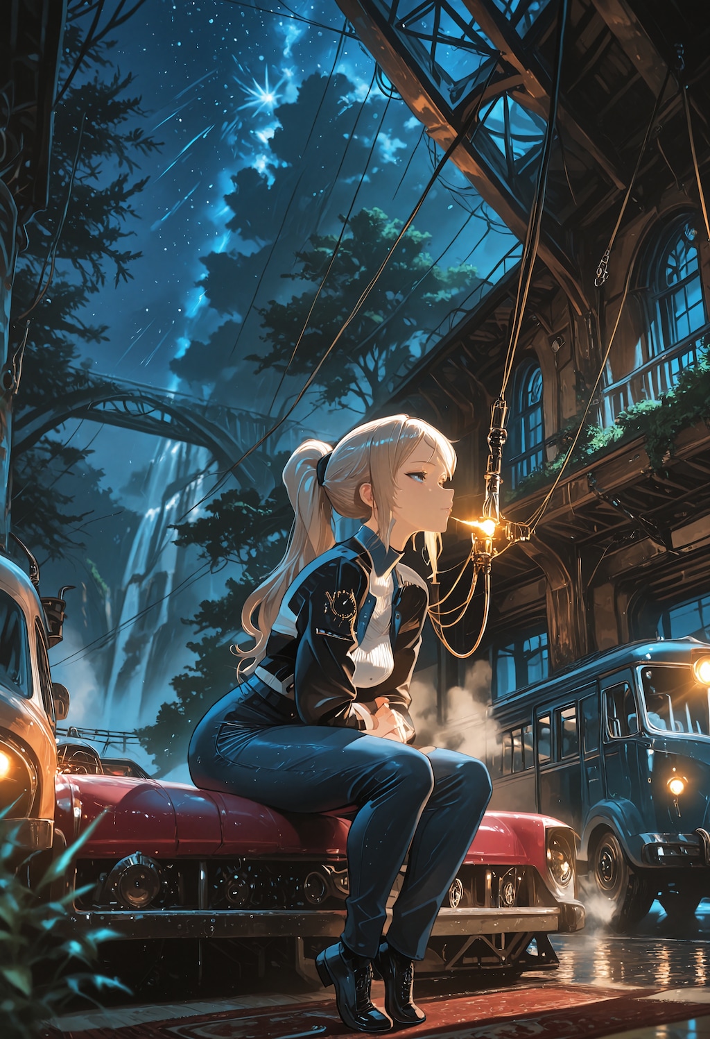 ✨星降る駅の待ち時間✨