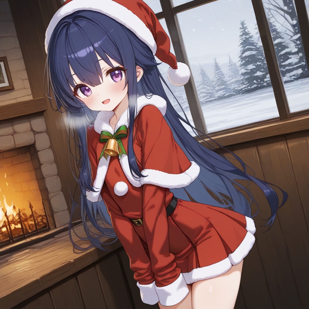 お久しぶりサンタ💚