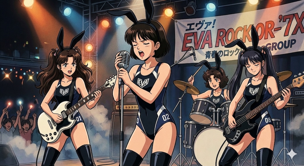 轟音に乗る！青春！