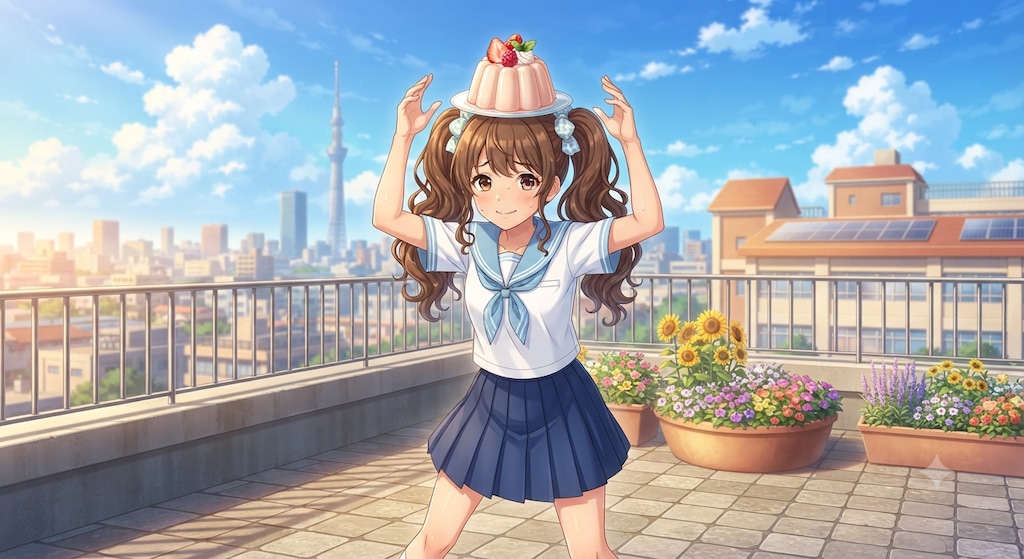 ※【ボツ】17.ババロア【頭上縛り】