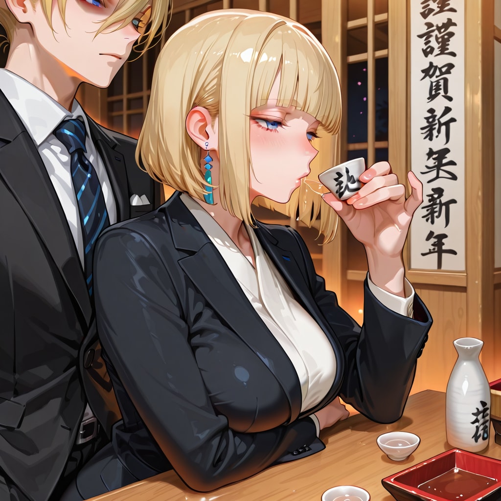 日本酒が好き | の人気AIイラスト・グラビア