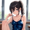 スクール水着、スク水の女子高生JK 7枚目