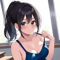 スクール水着、スク水の女子高生JK 5枚目