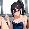 スクール水着、スク水の女子高生JK 8枚目