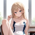 スクール水着、スク水の女子高生JK 6枚目