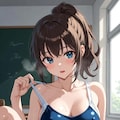 スクール水着、スク水の女子高生JK 12枚目