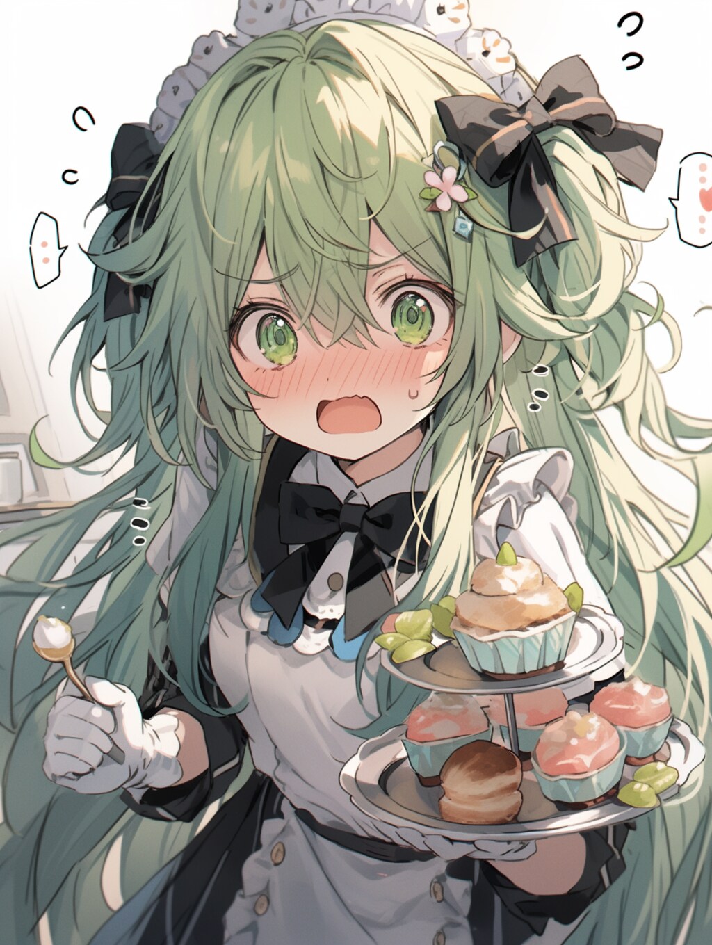 アフタヌーンティーで大忙し