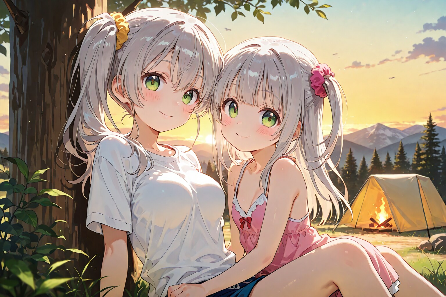 銀髪ちゃん
