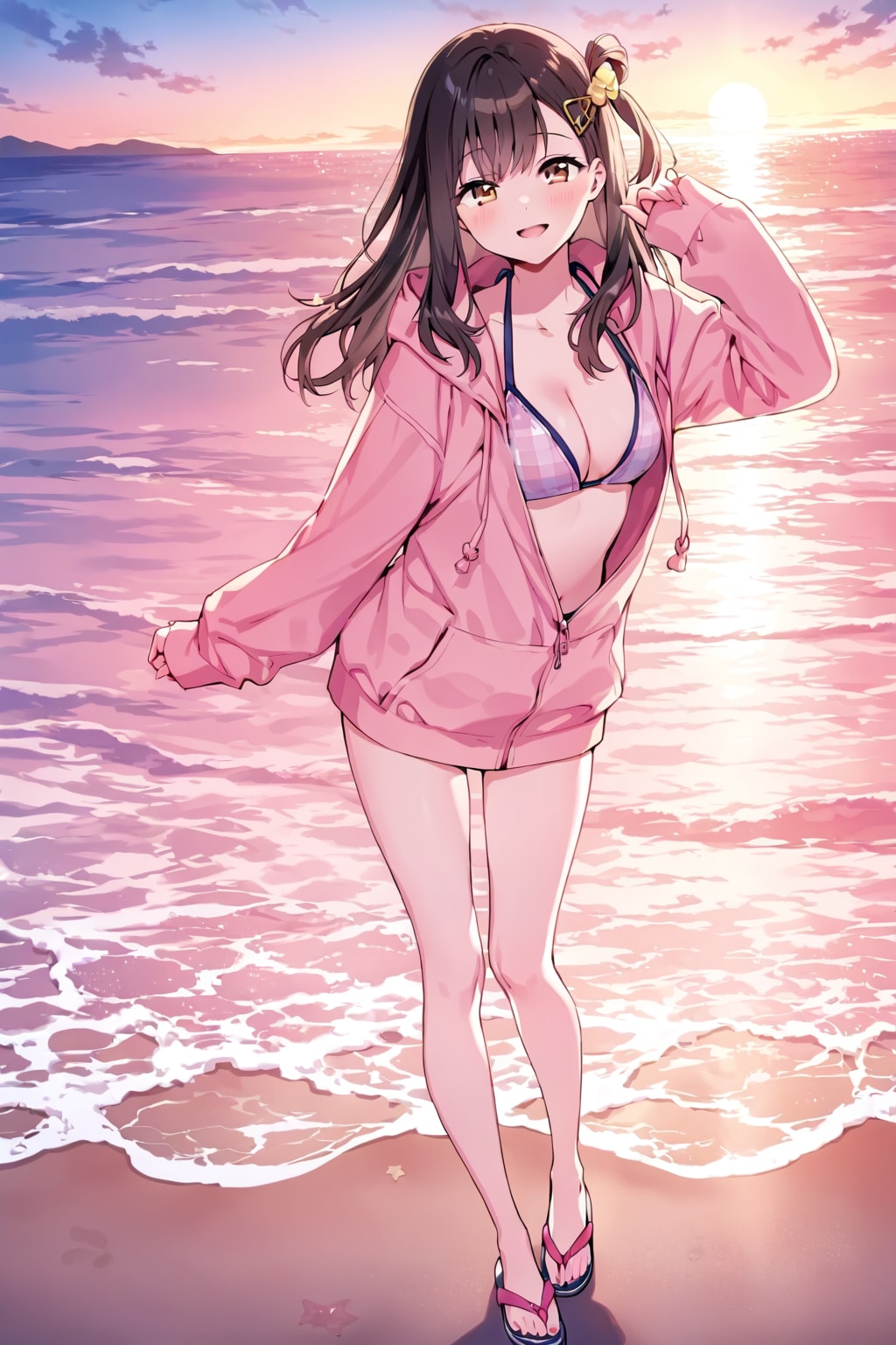 夜明けの渚