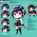ちびキャラ化に挑戦シリーズ#08：ヨルフォージャーのかわいらしい新たな魅力 10枚目