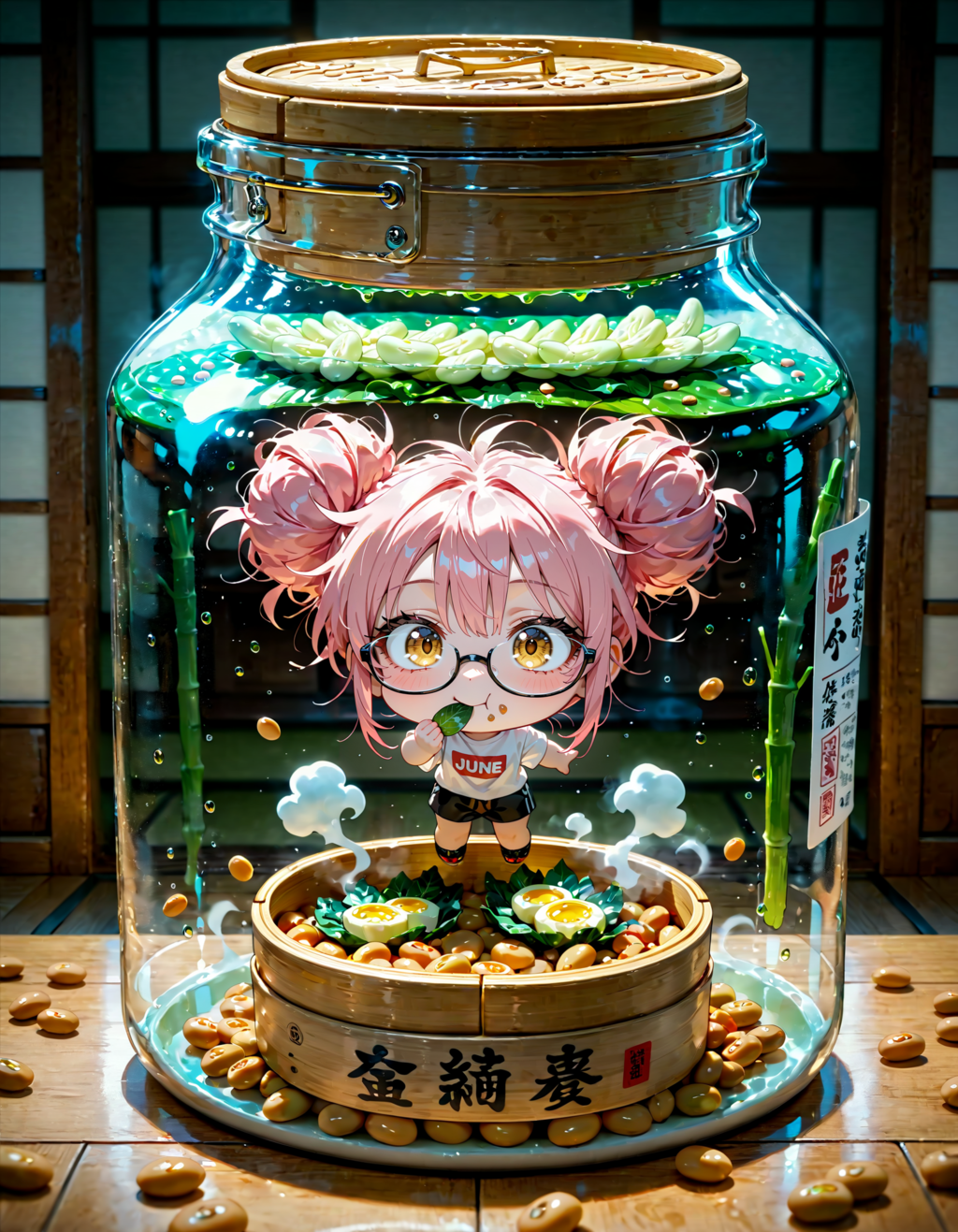 今日は何の日？　蒸し料理の日。蒸し豆の日