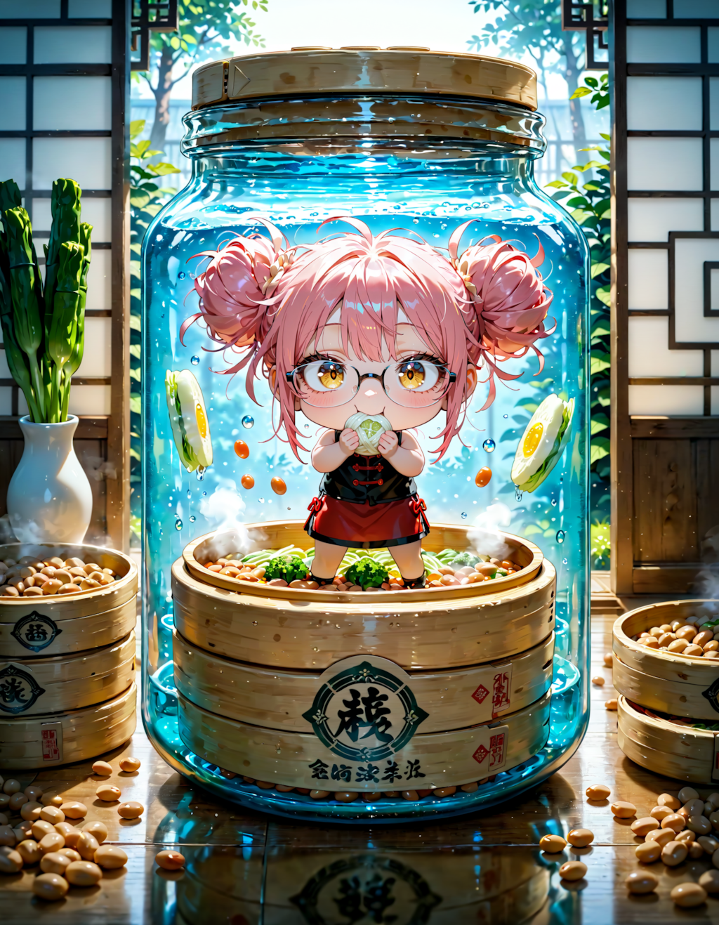 今日は何の日？　蒸し料理の日。蒸し豆の日