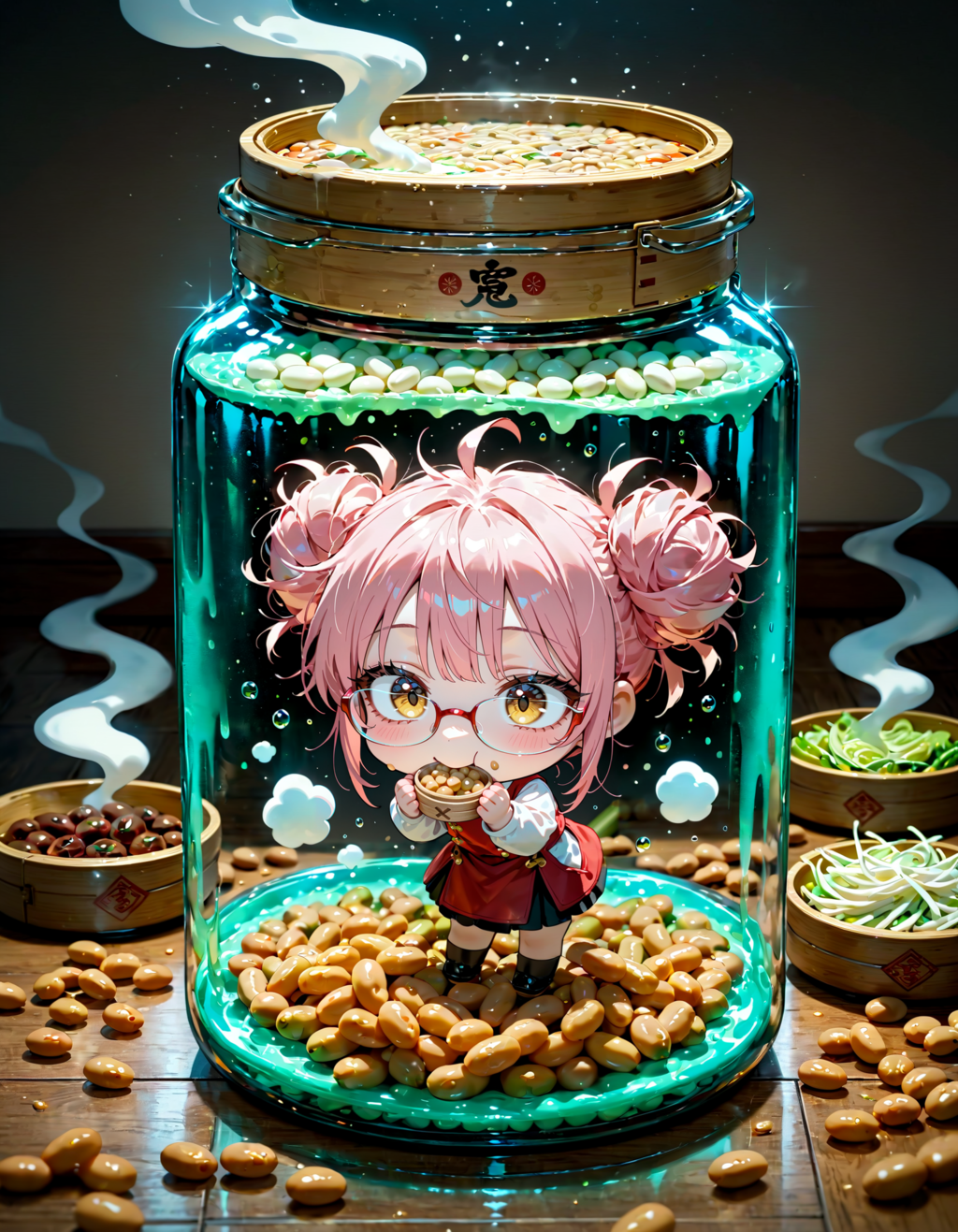 今日は何の日？　蒸し料理の日。蒸し豆の日