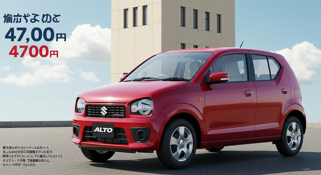 スズキアルト　広告風