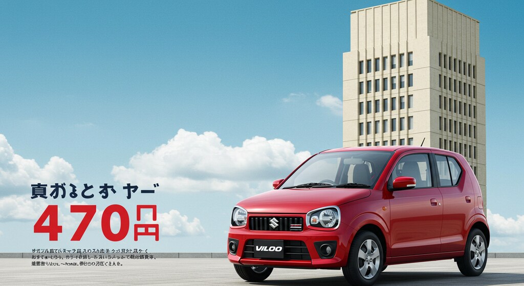 スズキアルト　広告風