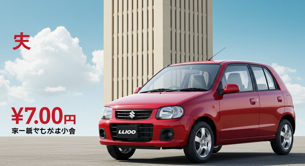 スズキアルト　広告風