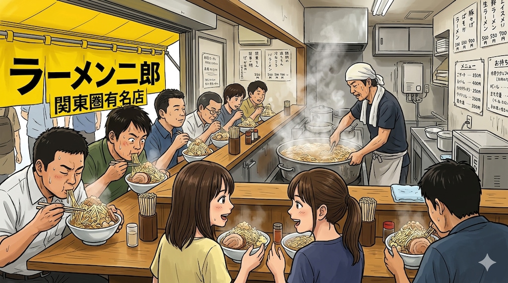 私を二郎に連れていって。