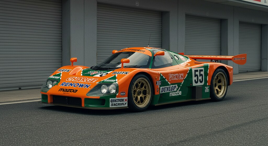 マツダ787Bレーシングカー