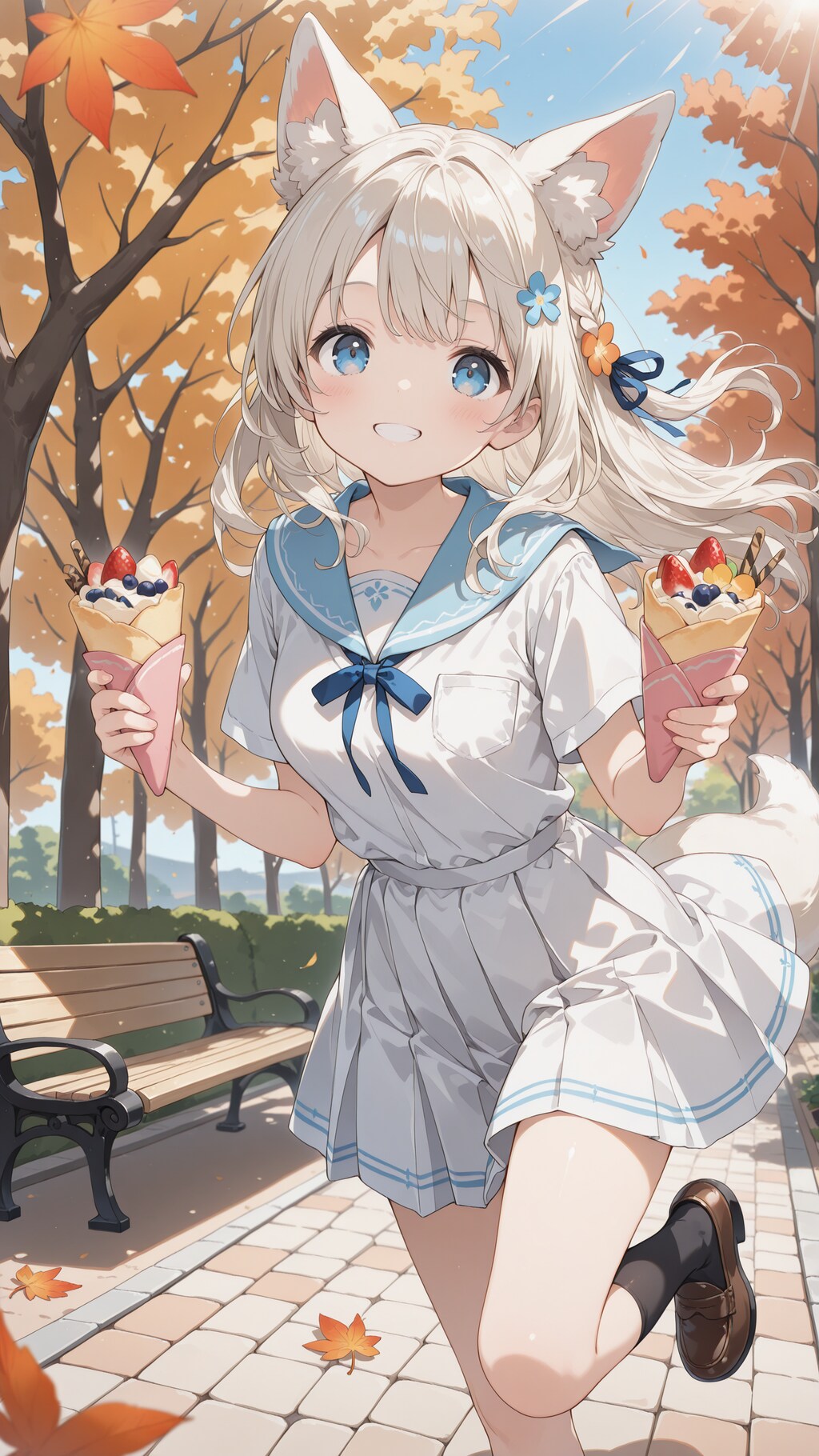 至福のクレープ💕