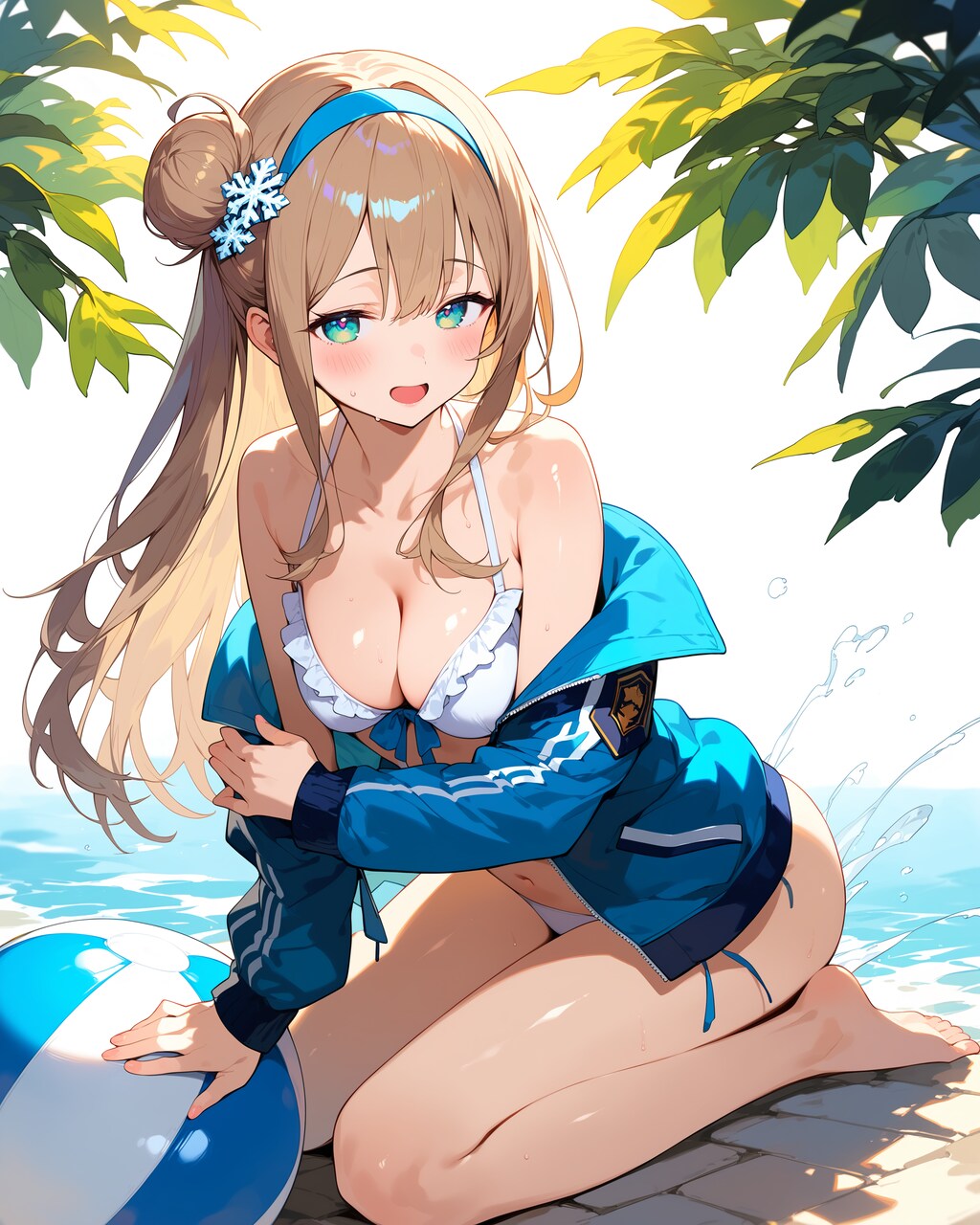 シングルお団子ヘア♪