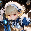 Armored Maid candy-blue 4枚目