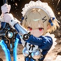 Armored Maid candy-blue 3枚目