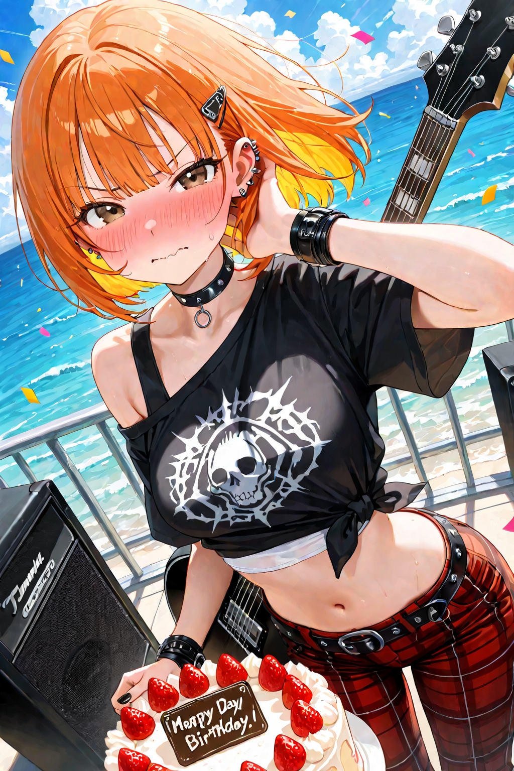 海の見えるステージでハピバ🎉🎂