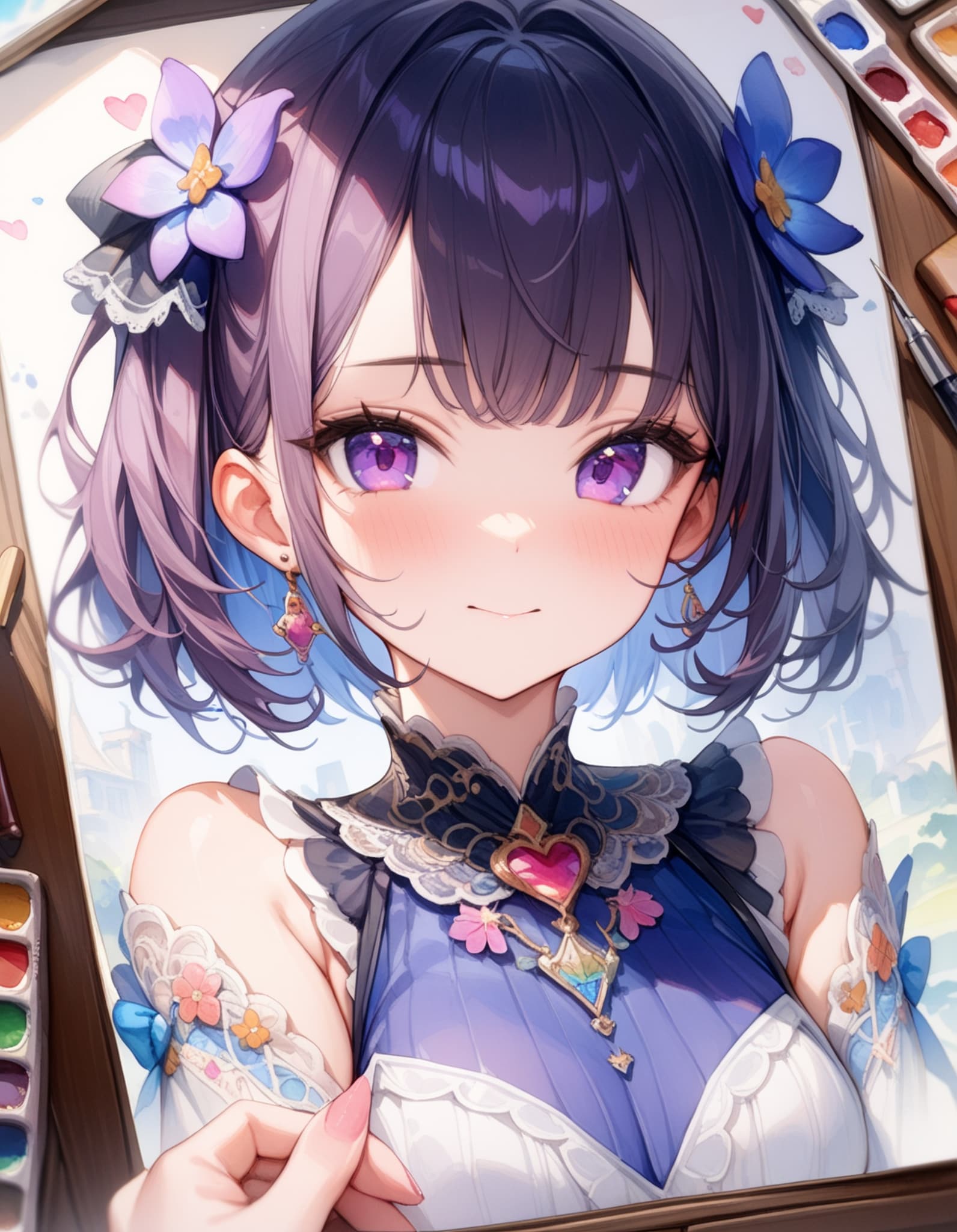 ポン出し "1girl" ちゃん