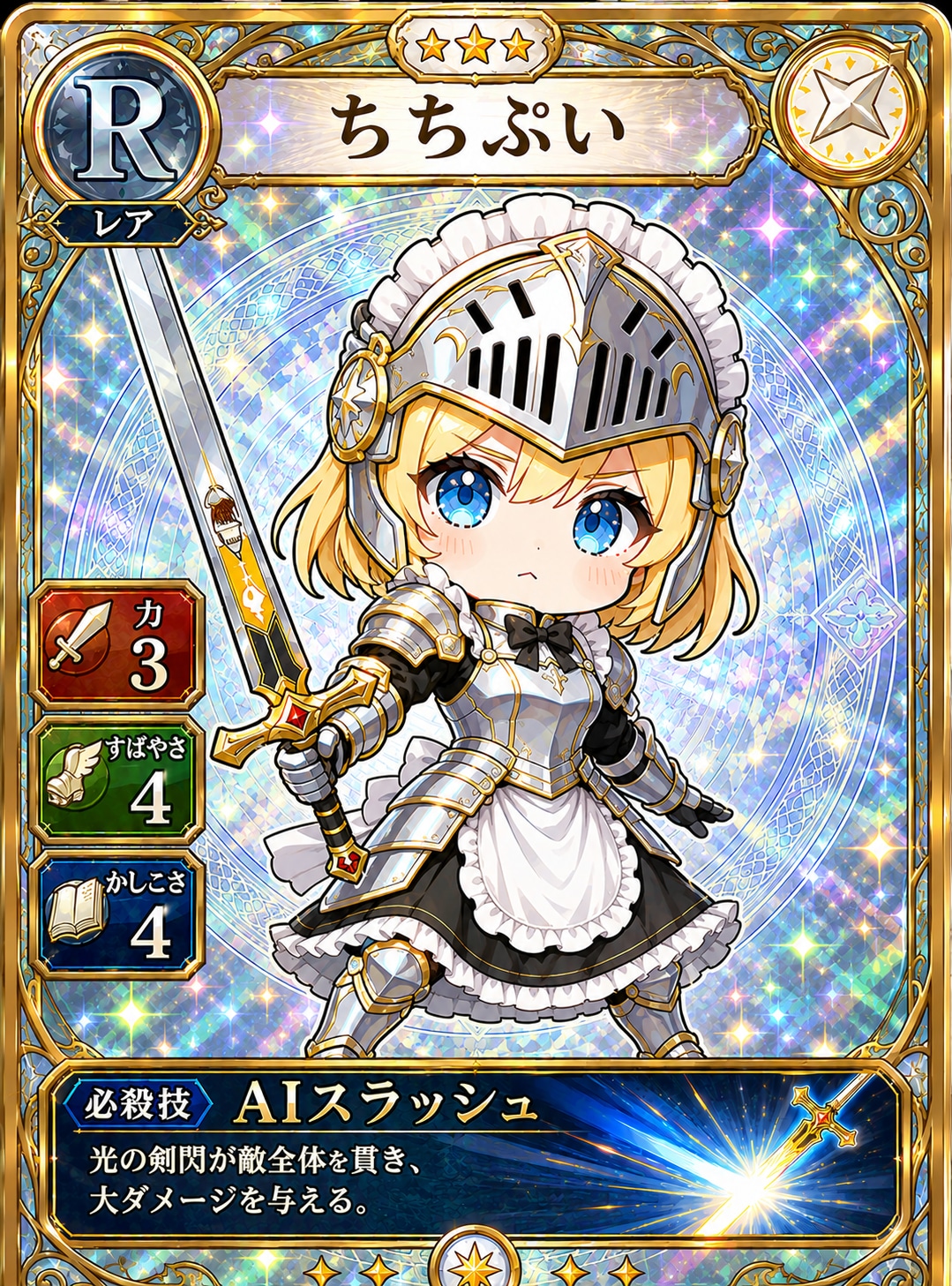 アーマーメイドちちぷいちゃん！ | の人気AIイラスト・グラビア