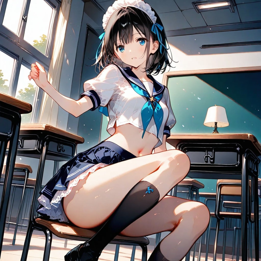 ご主人様・・学校ではおやめ下さい！