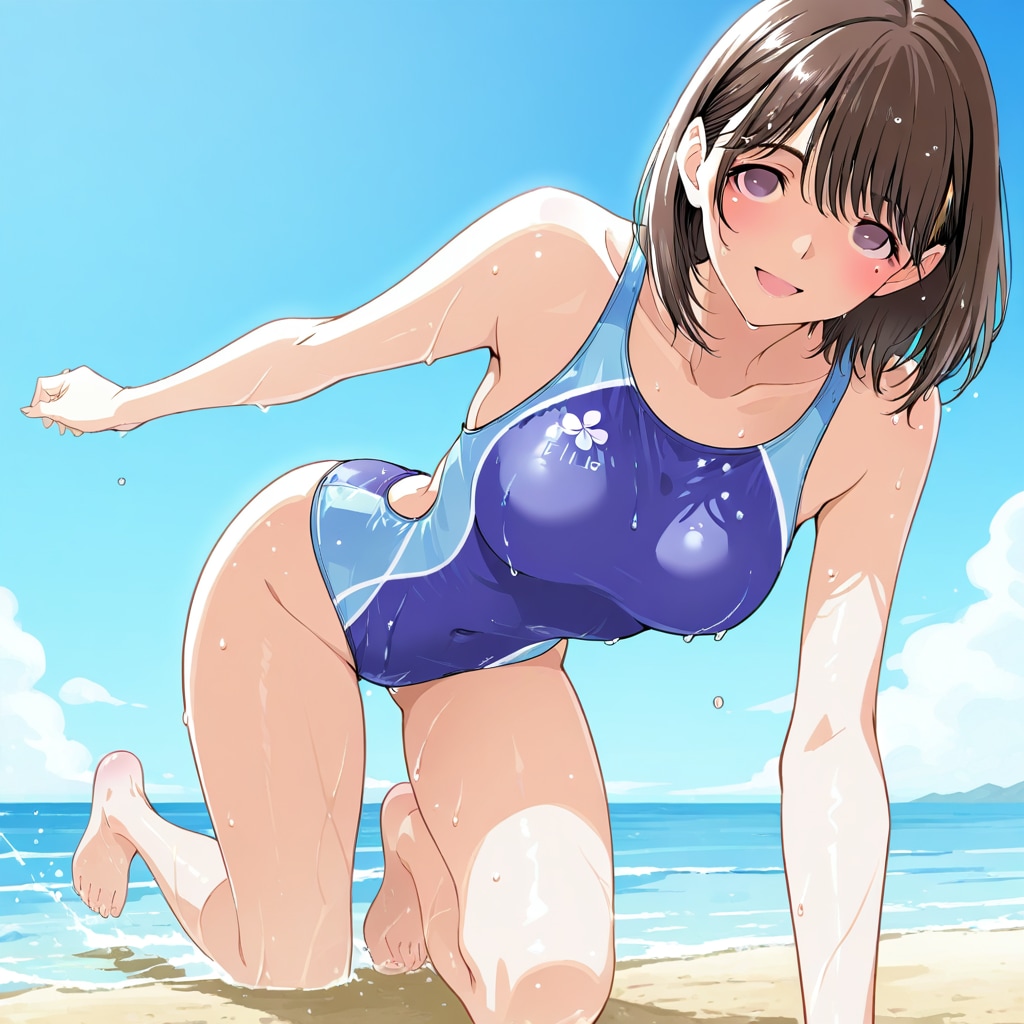 浜辺の寧々さん