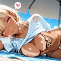 おいしそうな日焼けギャル 3枚目