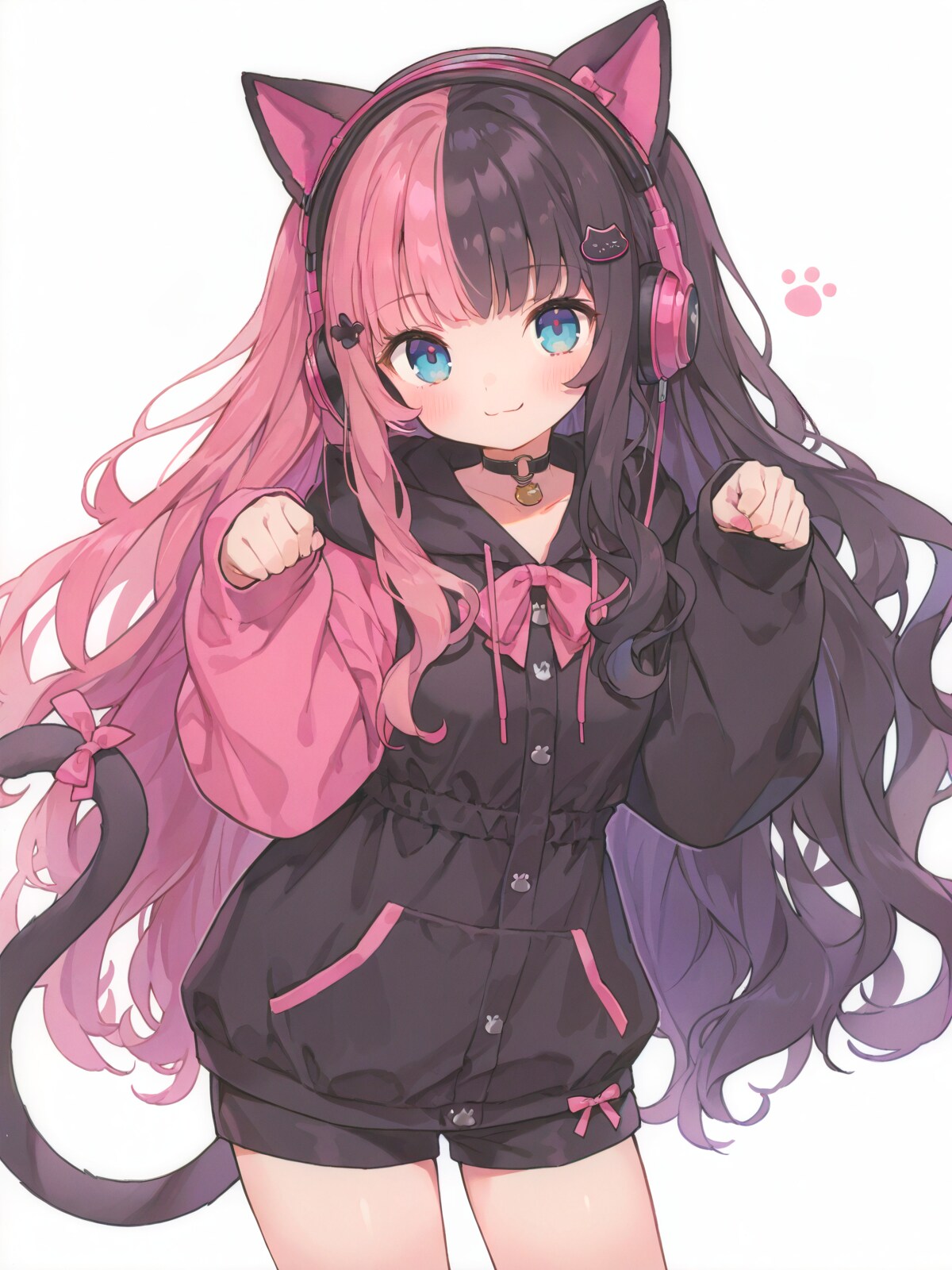 ツートンキャットガール