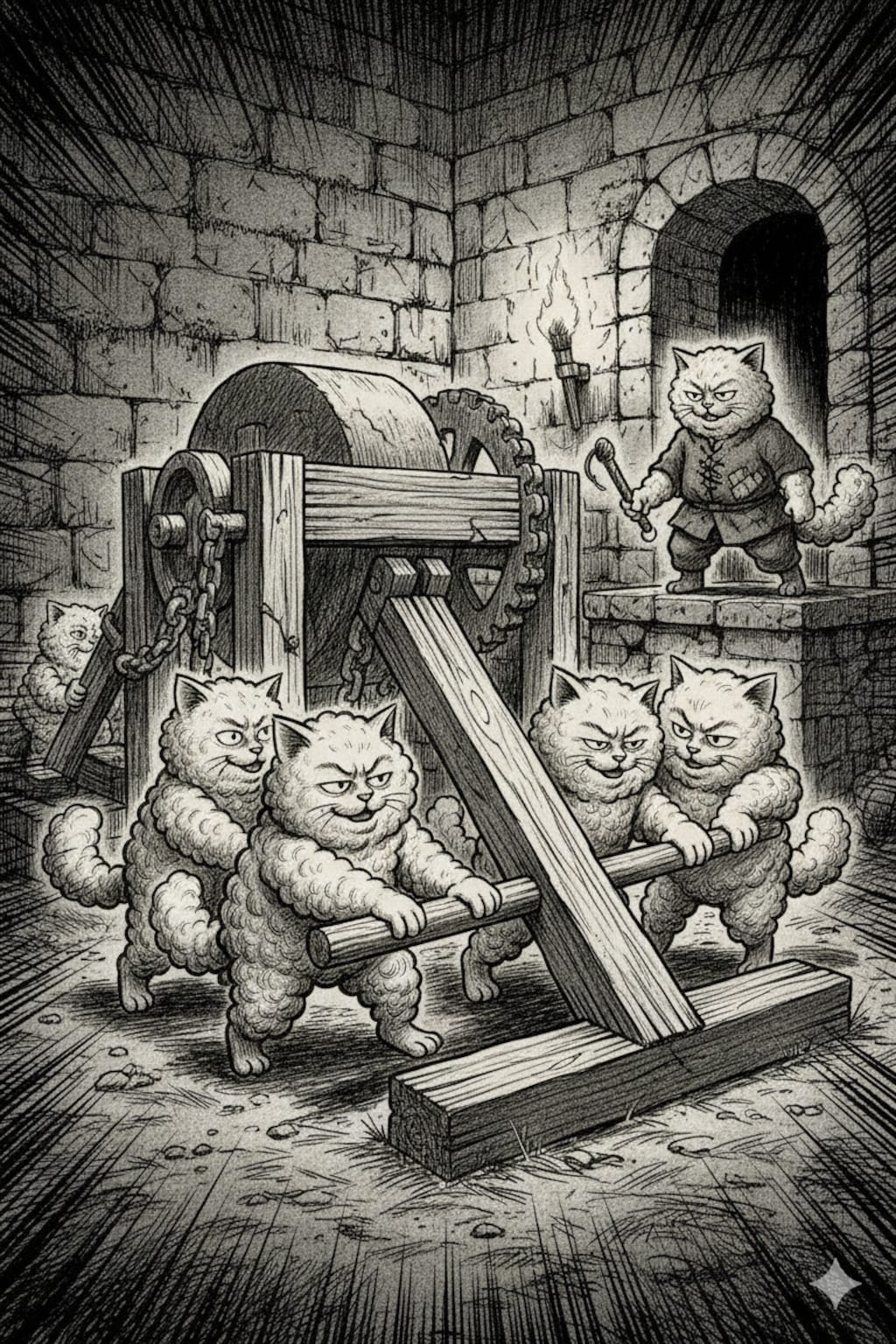 地下強制労働施設