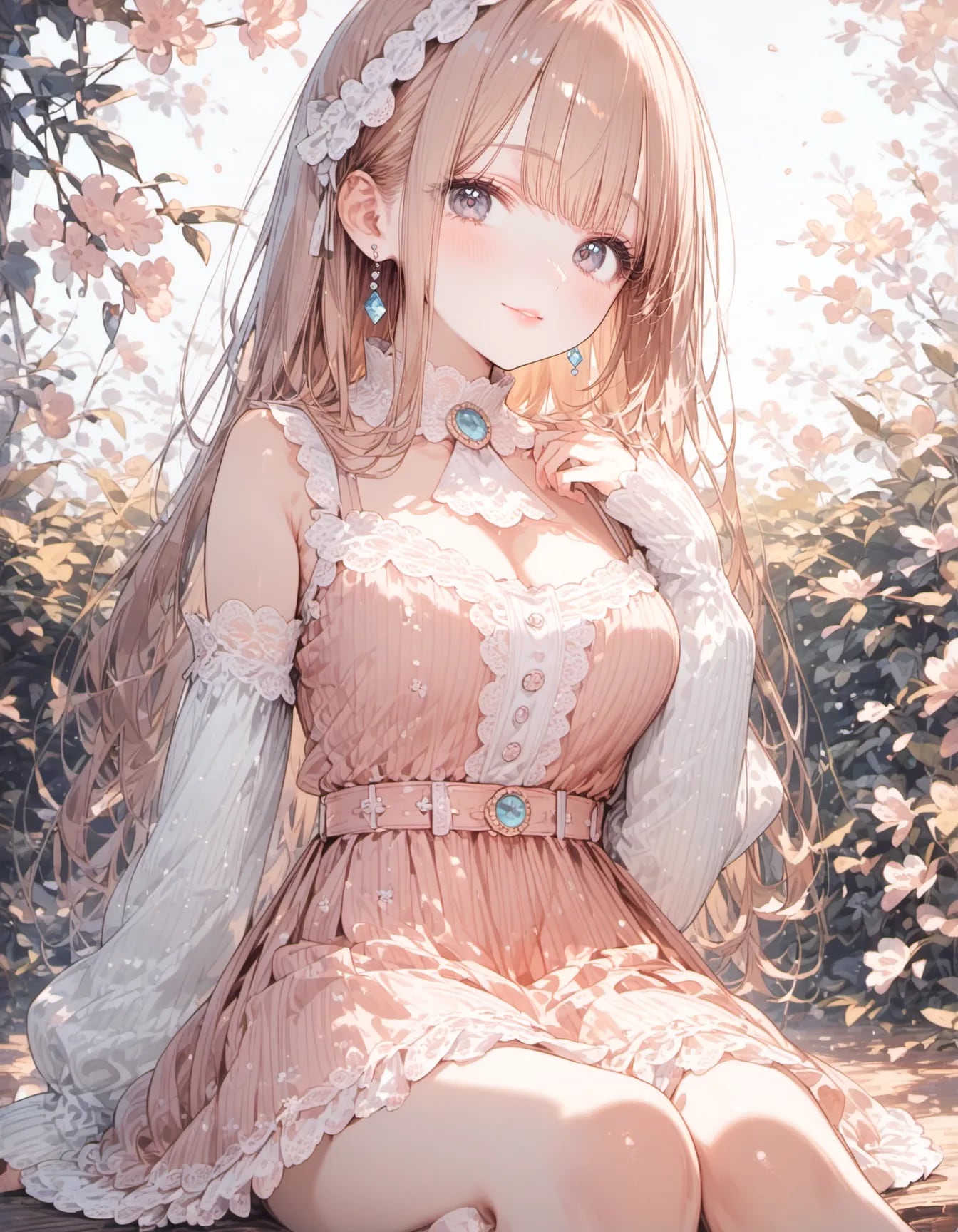 Petals of a Quiet Spring | の人気AIイラスト・グラビア