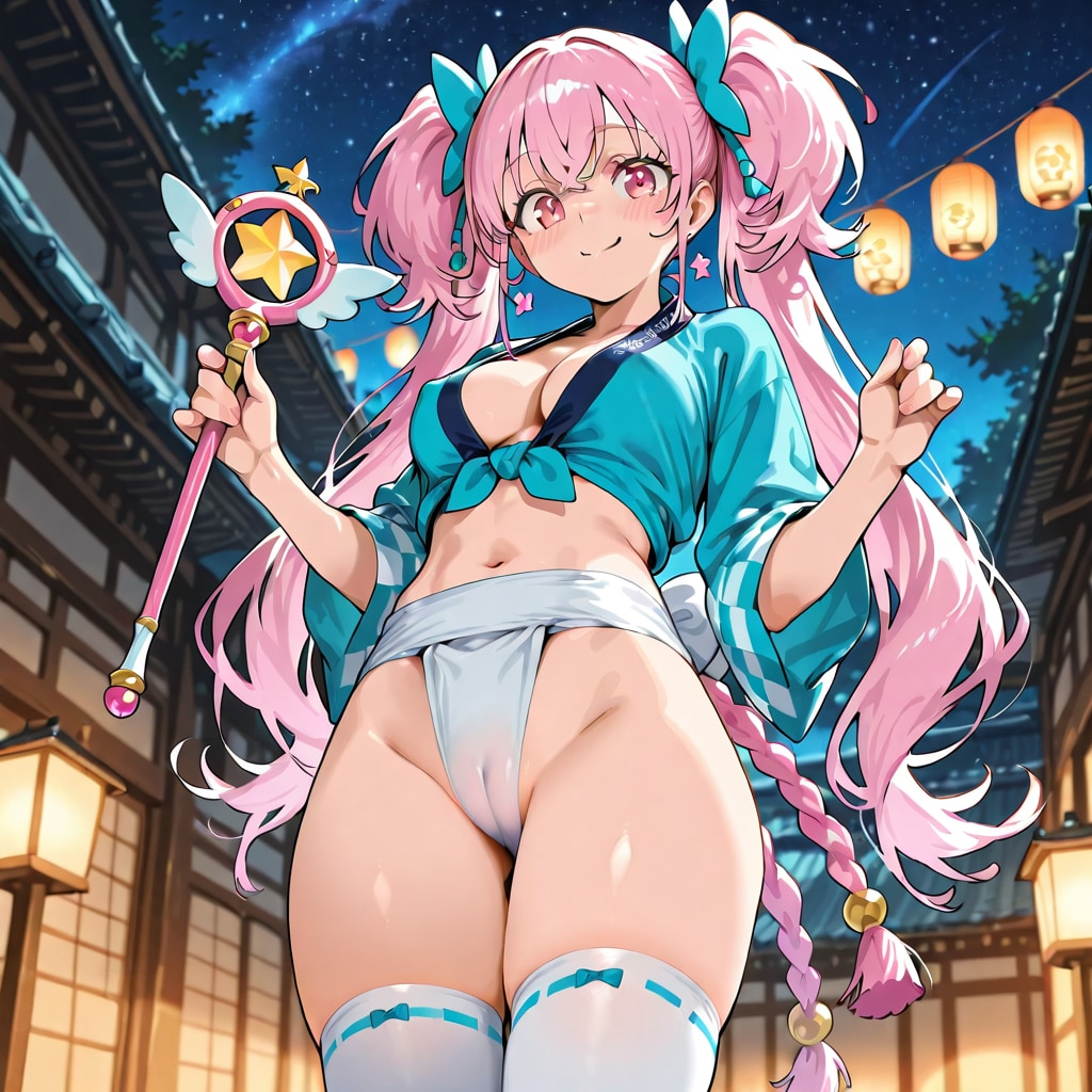 和風の魔法少女さん！
