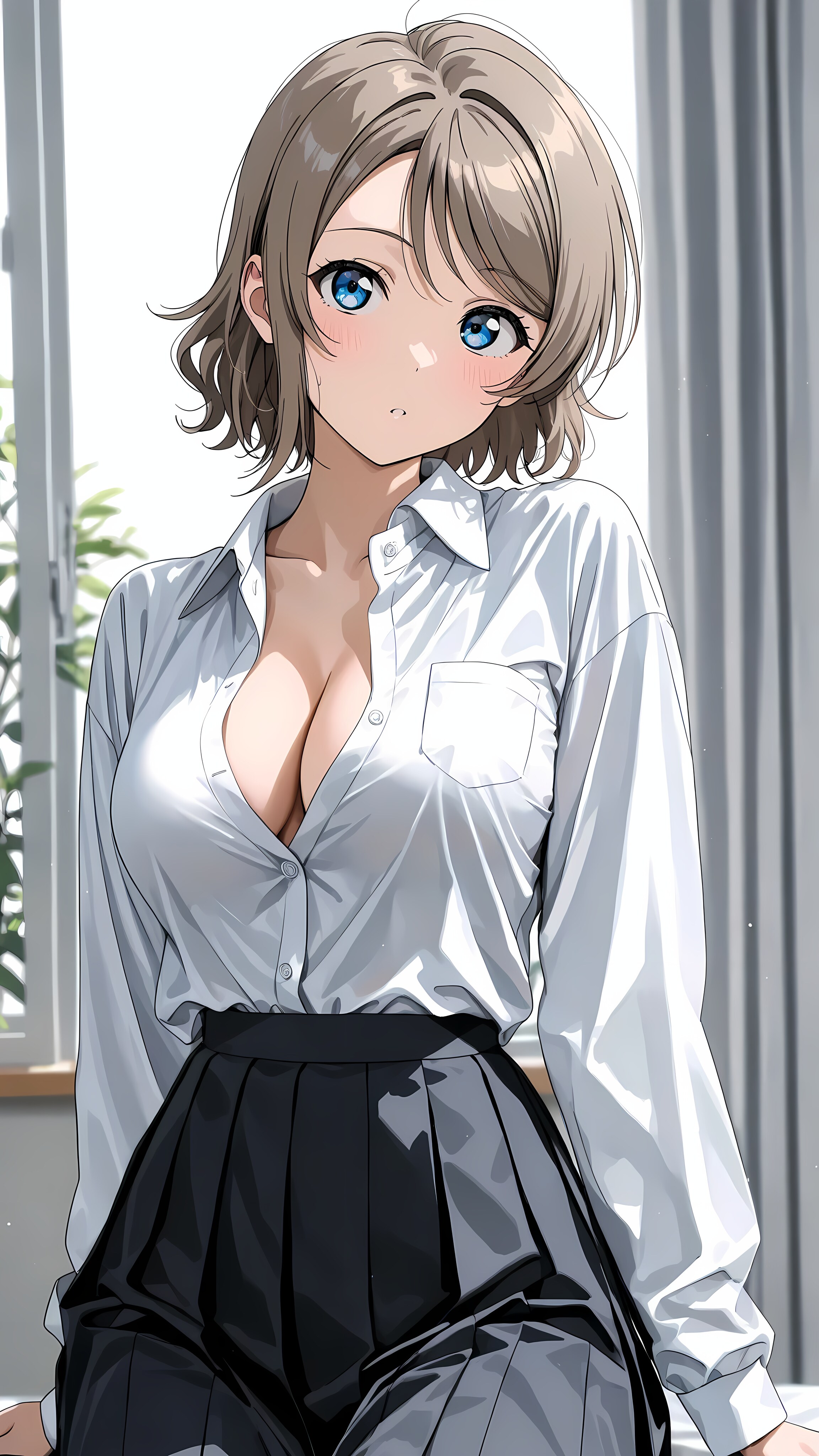 制服の着崩し方が美しい先輩