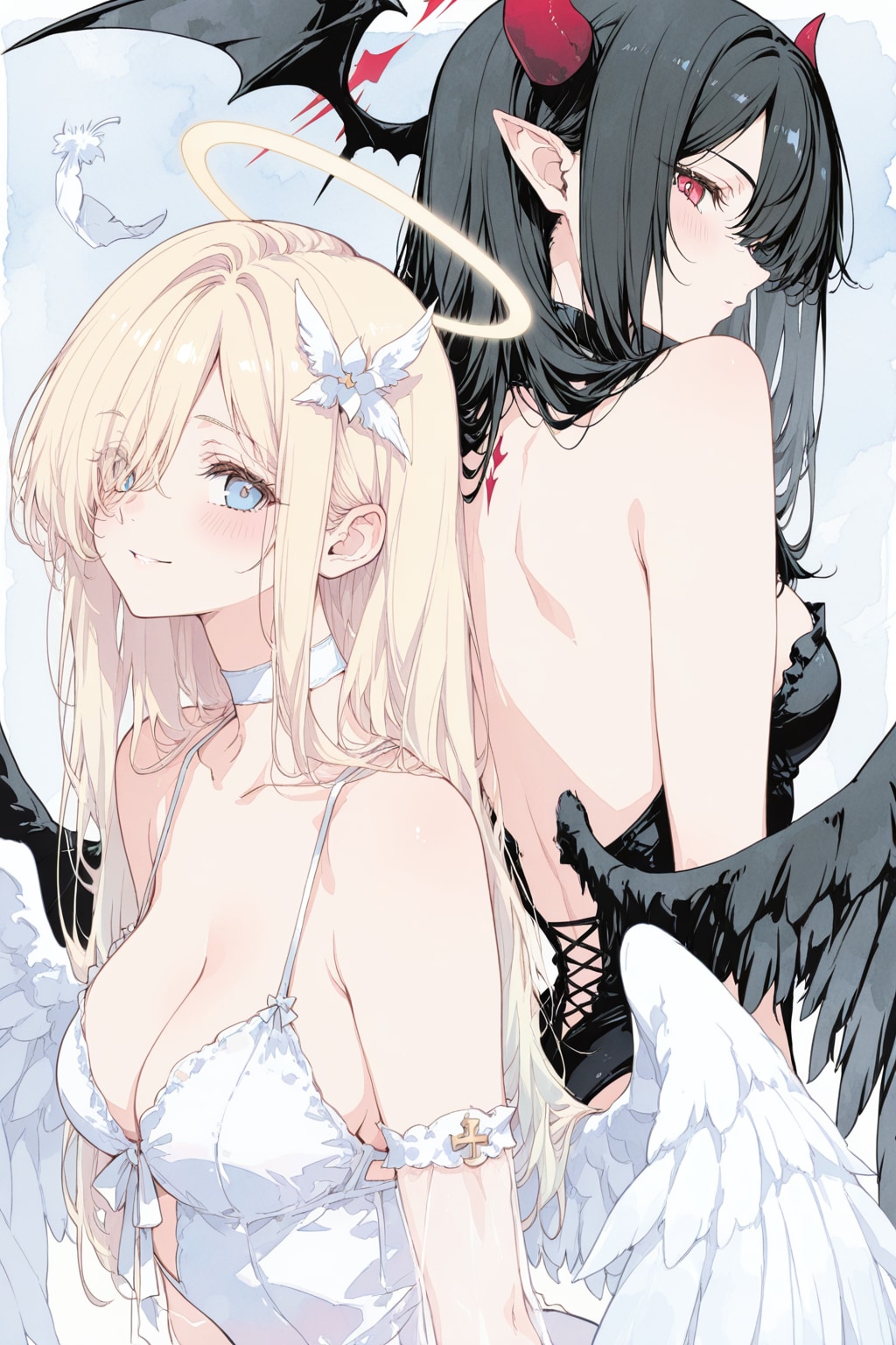 天使と悪魔。
