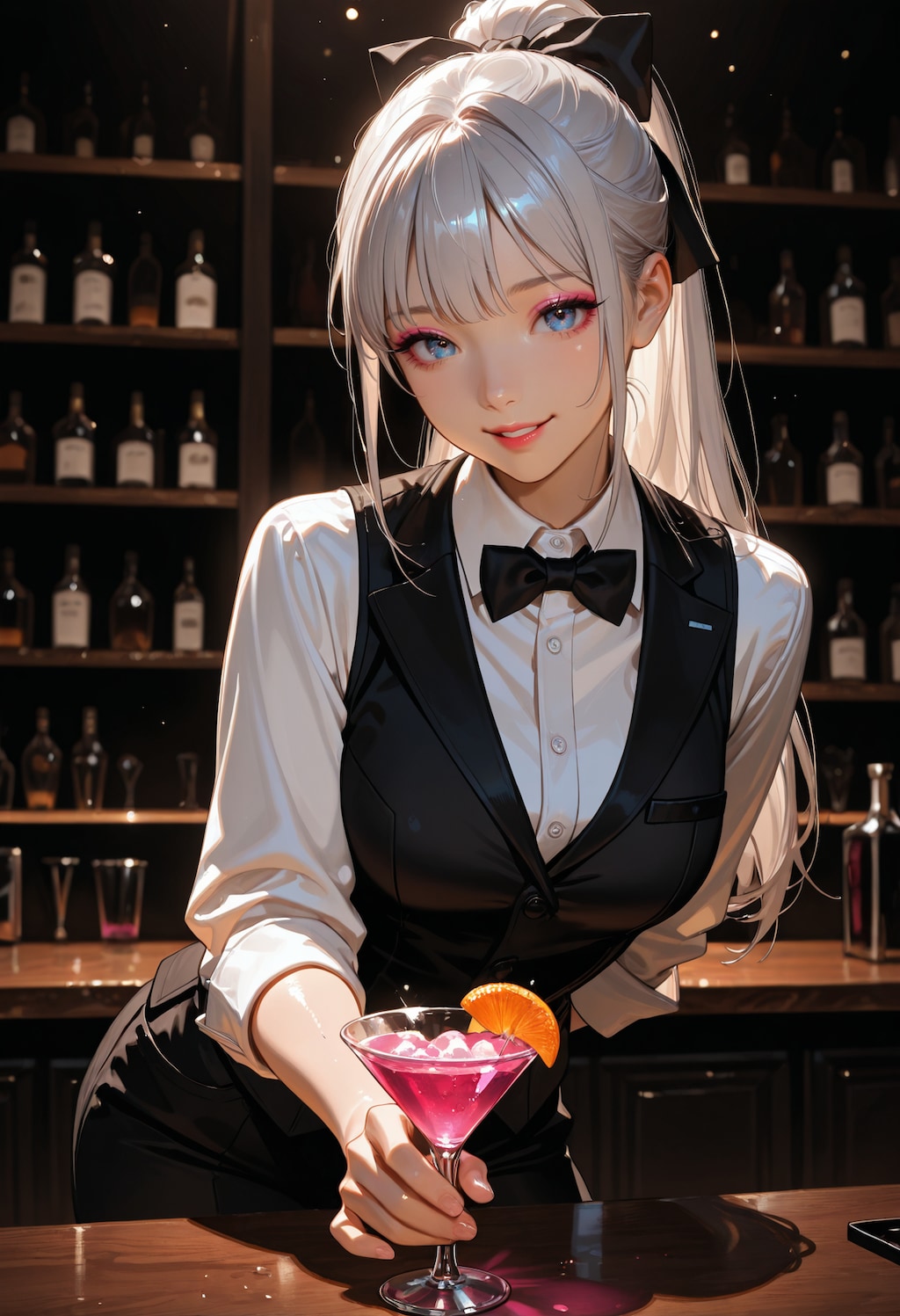 【他己紹介】A.Libraさん家のバーメイド香澄さん。