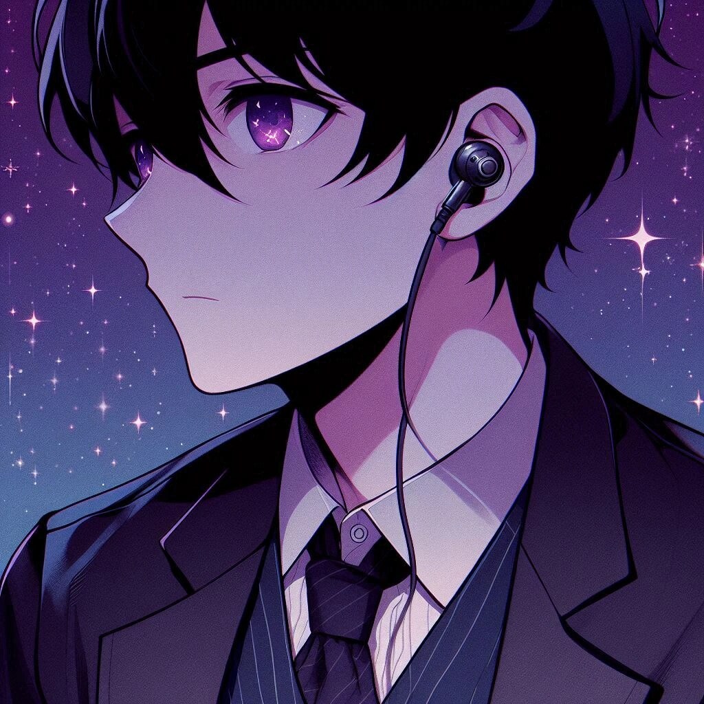 イヤホンと、黒髪短髪男性★その2(12枚)