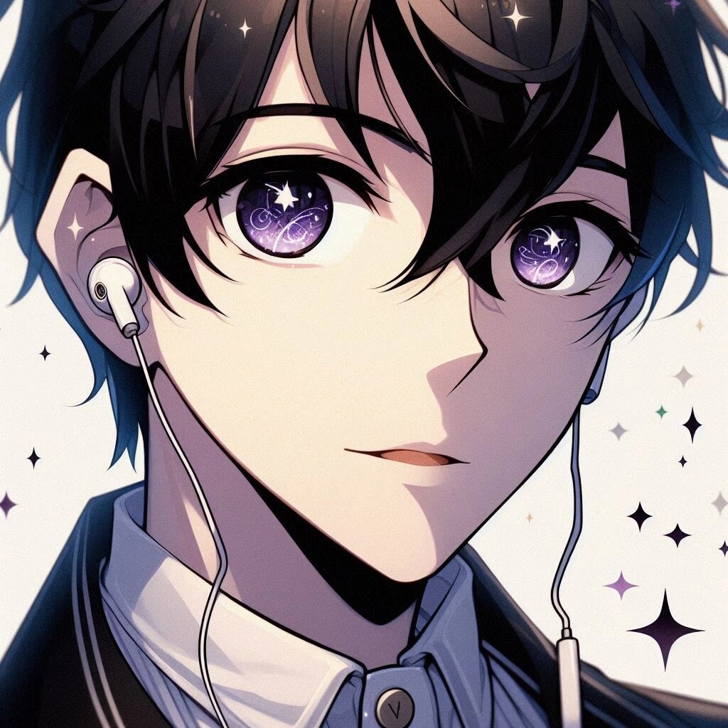 イヤホンと、黒髪短髪男性★その2(12枚)