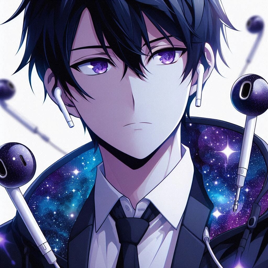 イヤホンと、黒髪短髪男性★その2(12枚)