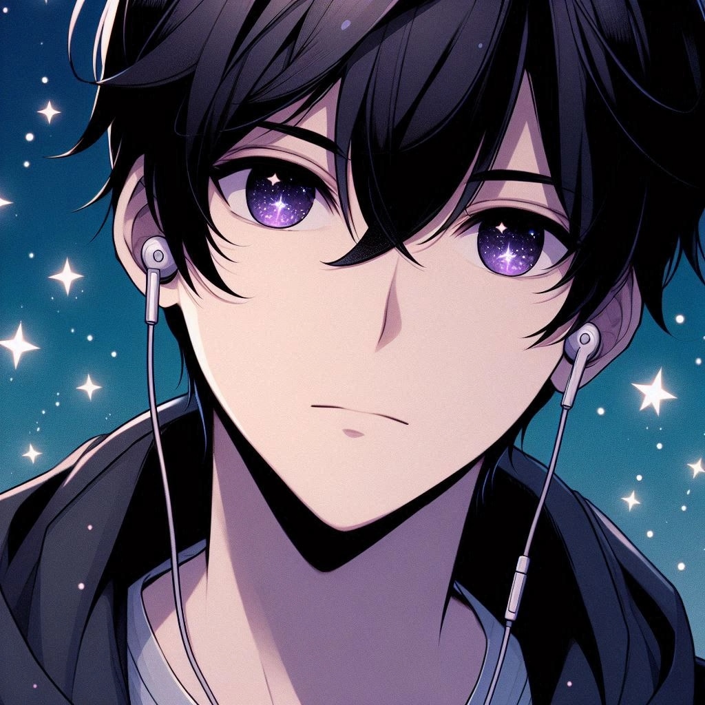 イヤホンと、黒髪短髪男性★その2(12枚)