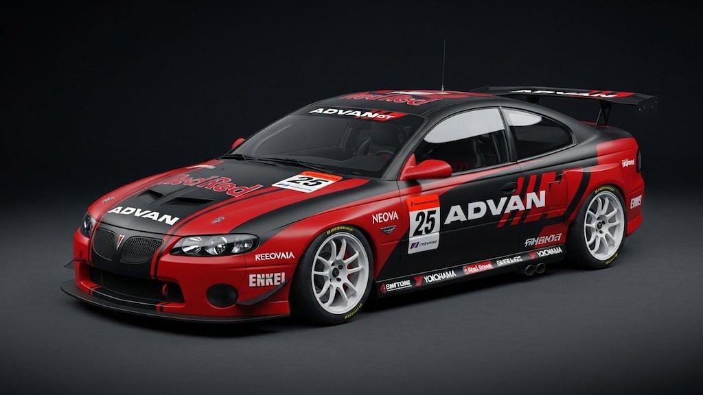 アドバンポンティアックGTOレーシングカー