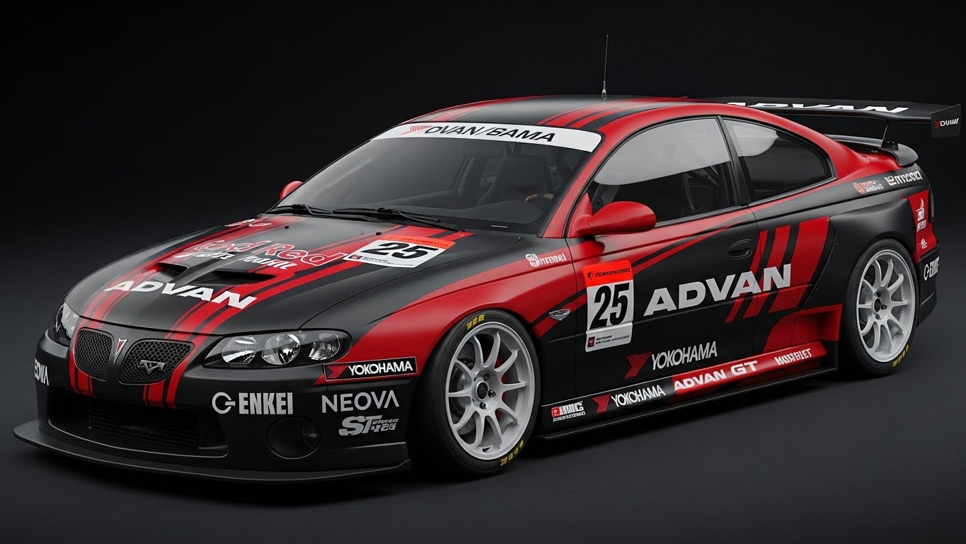 アドバンポンティアックGTOレーシングカー | の人気AIイラスト・グラビア