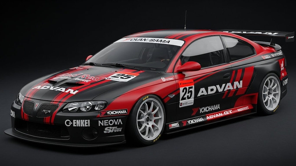 アドバンポンティアックGTOレーシングカー