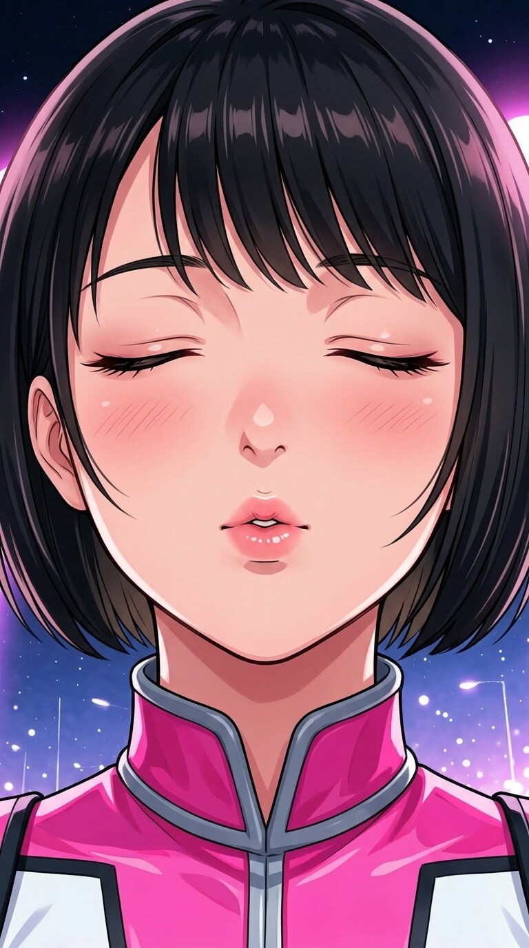 キス顔